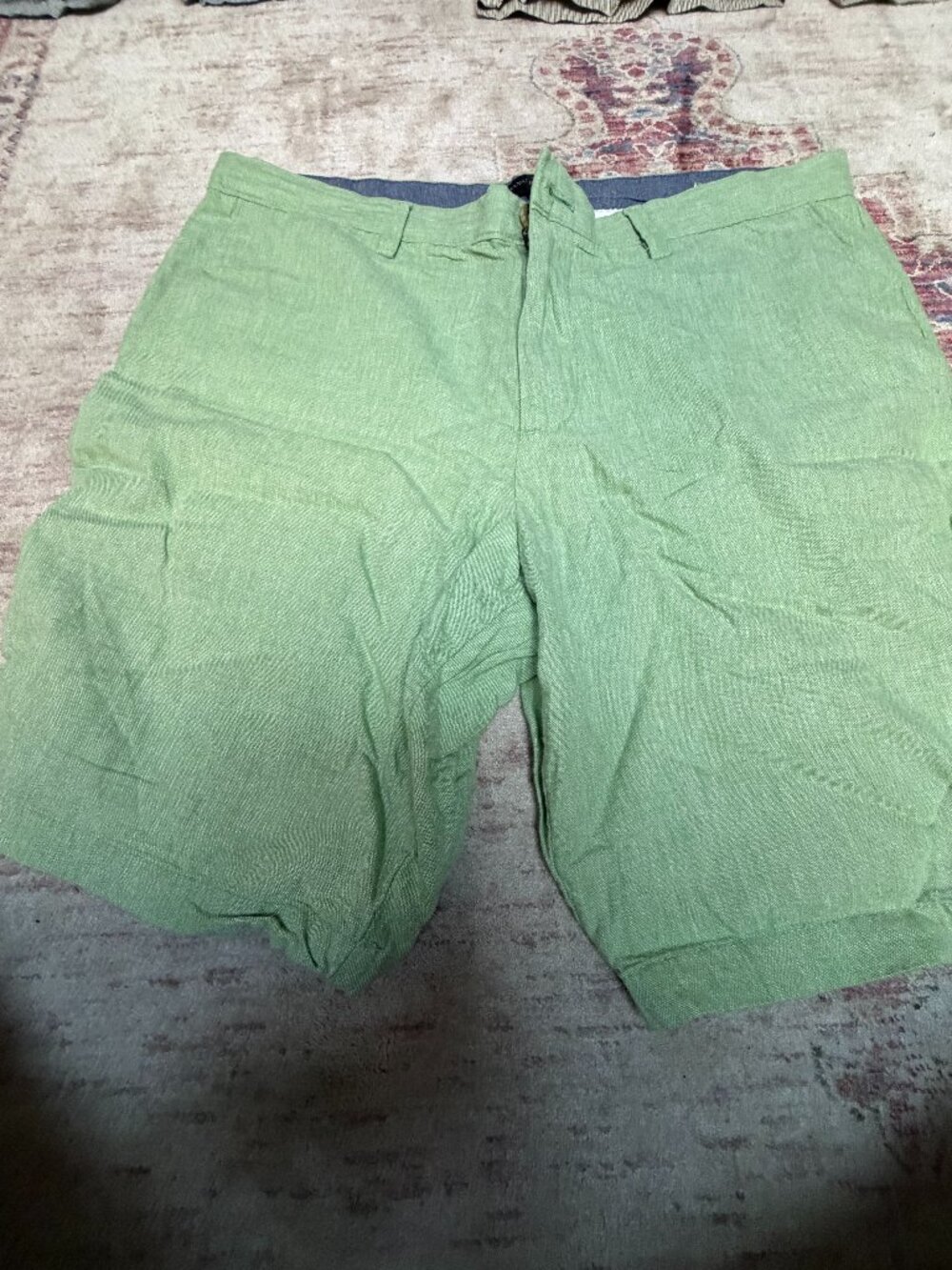 Banana Republic Men's Light Green Shorts Size 36 In Great Shape!!